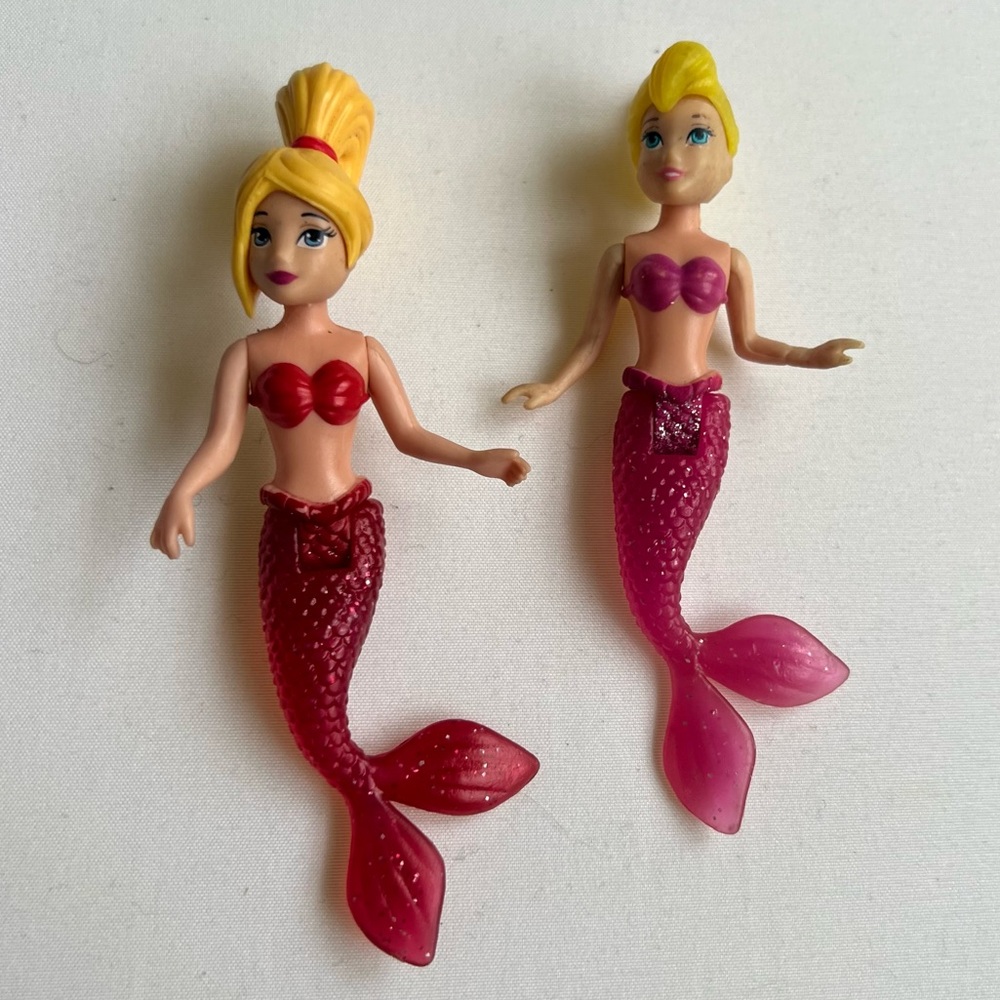 RARE 2011 Ariel's Sisters 4" Mattel Action Figure Disney Little Mermaid figures